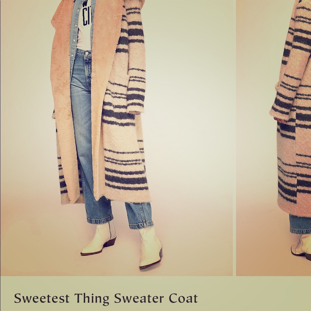 Sweetest thing Sweater Coat by Free People